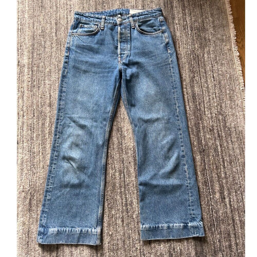 Rag & Bone Maya High Rise Crop Flare Jeans 27